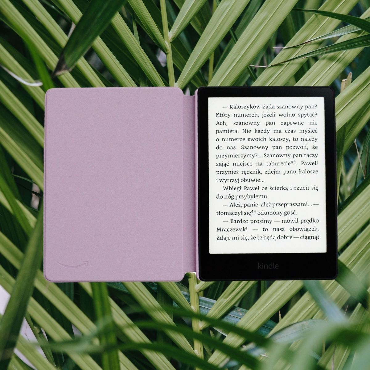 Etui do  Kindle Paperwhite 5 (2021), Imprinted Flower, Brown - sklep